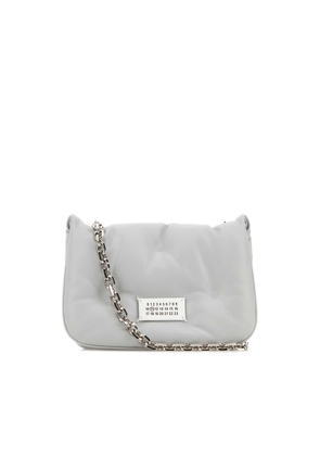 Maison Margiela Ice Nappa Leather Small Glam Slam Flap Crossbody Bag