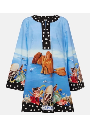 Dolce&Gabbana Capri printed cotton kaftan