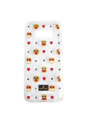 Swarovski Transparent Humorist Galaxy S8 Smartphone Case With Bumper