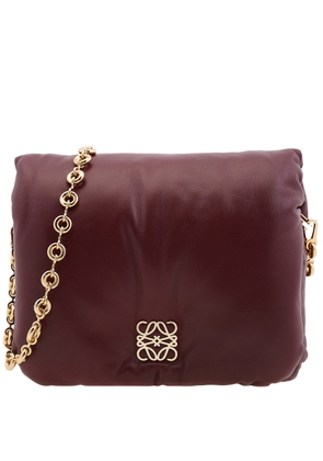 Loewe Goya Chained Leather Shoulder Bag