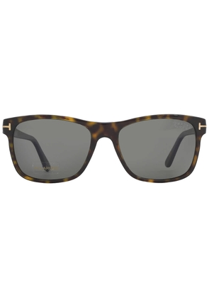 Tom Ford Giulio Polarized Smoke Square Mens Sunglasses FT0698 52D 59