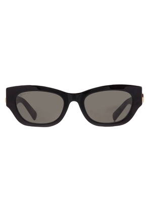 Gucci Grey Cat Eye Ladies Sunglasses GG1954SA 001 53