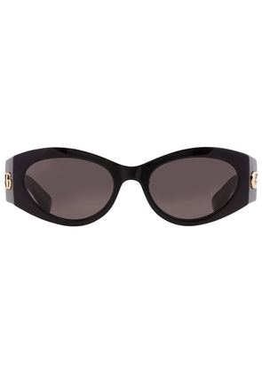 Gucci Grey Cat Eye Ladies Sunglasses GG1401S 001 53