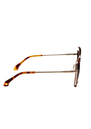 Bertha Ladies Tortoise Square Sunglasses BRSIT106-3