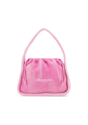 Alexander Wang Pink Corduroy Small Ryan Handbag