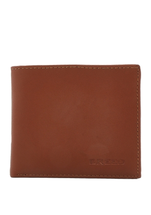 Breed Locke Genuine Leather Bi-Fold Wallet - Brown