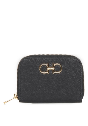 Ferragamo Gancini Leather Coin Purse