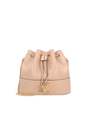 Valentino Garavani Vlogo Signature Leather Mini Bag
