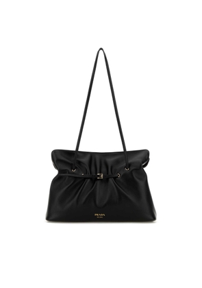 Prada Black Nappa Leather Shoulder Bag