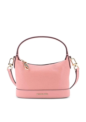 Michael Kors Wythe Small Pebbled Leather Crossbody Bag - Pink