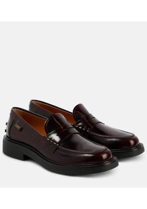 Tod's Leather penny loafers