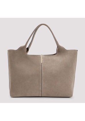 Tod'S Small To Medium Suede Shopping Bag