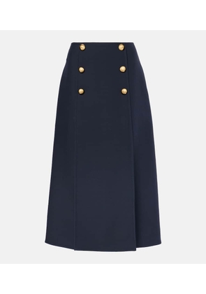 Valentino Crepe Couture midi skirt