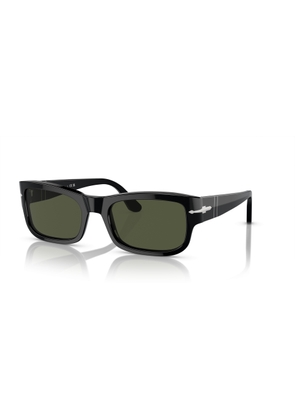 Persol Green Rectangular Unisex Sunglasses PO3326S 95/31 54