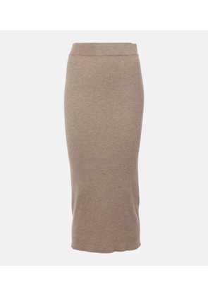 Brunello Cucinelli Knitted midi skirt
