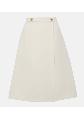 Valentino Crepe Couture midi skirt