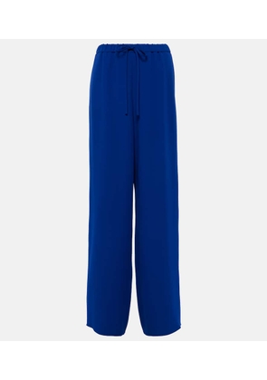 Valentino Cady Couture high-rise wide-leg pants