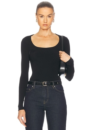 Citizens of Humanity Rumi Scoop Neck in Black - Black. Size M (also in S, XL, XS).