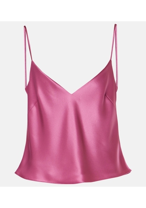 Galvan Ischia satin camisole