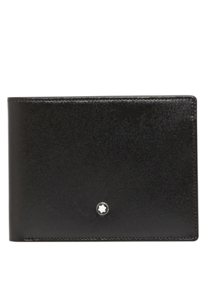 Montblanc Meisterstuck Leather 6cc Wallet In Black