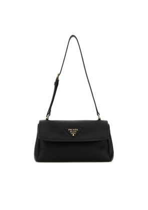 Prada Black Leather Small Shoulder Bag