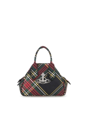 Vivienne Westwood Printed Synthetic Leather Mini Yasmine Handbag