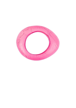 DINOSAUR DESIGNS Medium Rock Bangle in Parakeet - Pink. Size all.