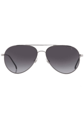 Carrera Dark Gray Gradient Pilot Unisex Sunglasses CARRERA 2031T/S 06LB/9O 58