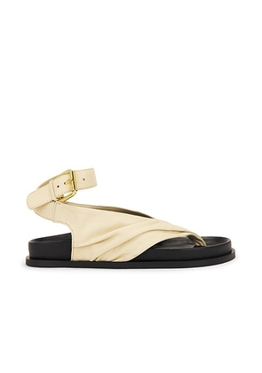 A.EMERY Mantei Sandal in Eggshell - Cream. Size 36 (also in 37).