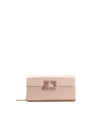 Roger Vivier Satin Clutch Bag