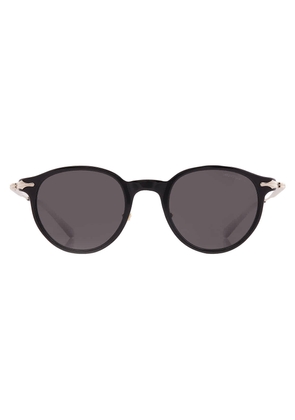 Montblanc Grey Round Mens Sunglasses MB0362S 001 49