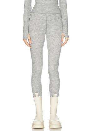 CORDOVA Stowe Baselayer Legging in Gray Melange - Light Grey. Size M/L (also in ).