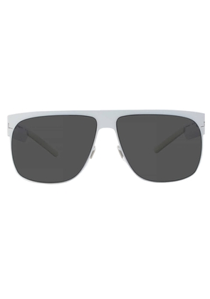 Mykita COLLAB-PHINEAS-ANTIQUE WHITE Grey Pilot Unisex Sunglasses COLLAB-PHINEAS ANT