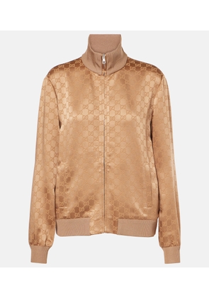 Gucci GG jacquard satin blouson