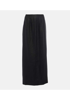 Faithfull Soleil linen maxi skirt