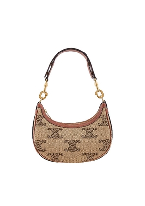 Celine Leopard Triomphe Medium Ava Strap Bag