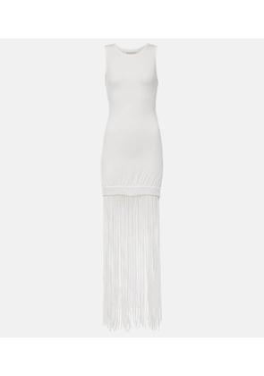 Faithfull Maceio fringed cotton minidress