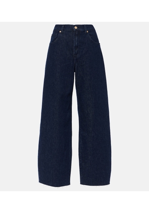 7 For All Mankind Bonnie high-rise barrel-leg jeans