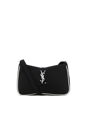 Saint Laurent Le 5 à 7 Shoulder Bag – Black & White Econyl®
