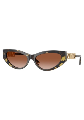 Versace Brown Gradient Cat Eye Ladies Sunglasses VE4470B 547013 56