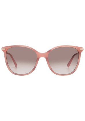 Longchamp Brown Gradient Square Ladies Sunglasses LO660S 606 54