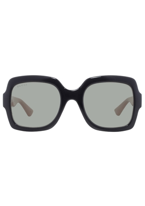 Gucci Grey Square Ladies Sunglasses GG1337S 008 54