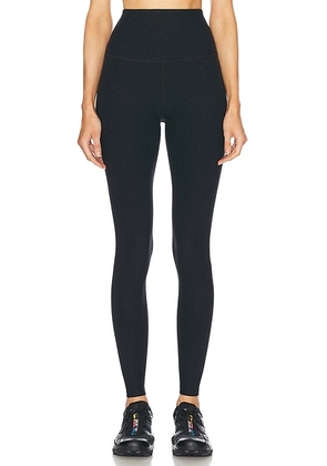 Beyond Yoga Spacedye Vitalize Full Length Legging in Darkest Night - Black. Size S (also in ).