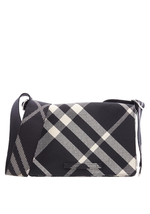 Burberry Check Trench Cotton-Blend Crossbody Bag