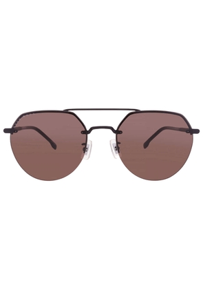 Hugo Boss Brown Pilot Mens Sunglasses BOSS 1142/F/S 0003/70 59