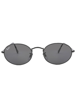 Ray Ban Oval Dark Gray Unisex Sunglasses RB3547 002/B1 54