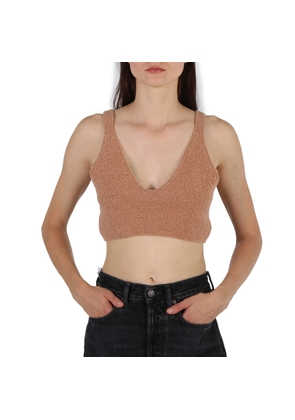 Nanushka Ladies Zosia Cropped Knit Top, Size Large