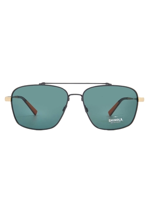 Shinola Green Navigator Mens Sunglasses SH2100S 072 57
