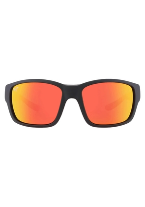 Maui Jim Mangroves Hawaii Lava Wrap Mens Sunglasses RM604-02A 60