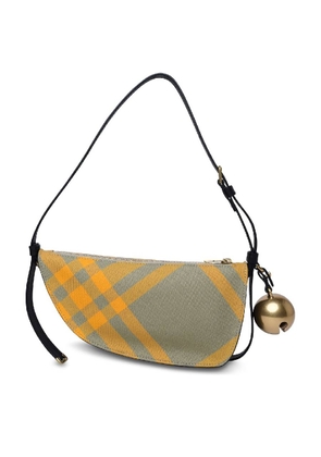Burberry Shield Mini Check Sling Bag